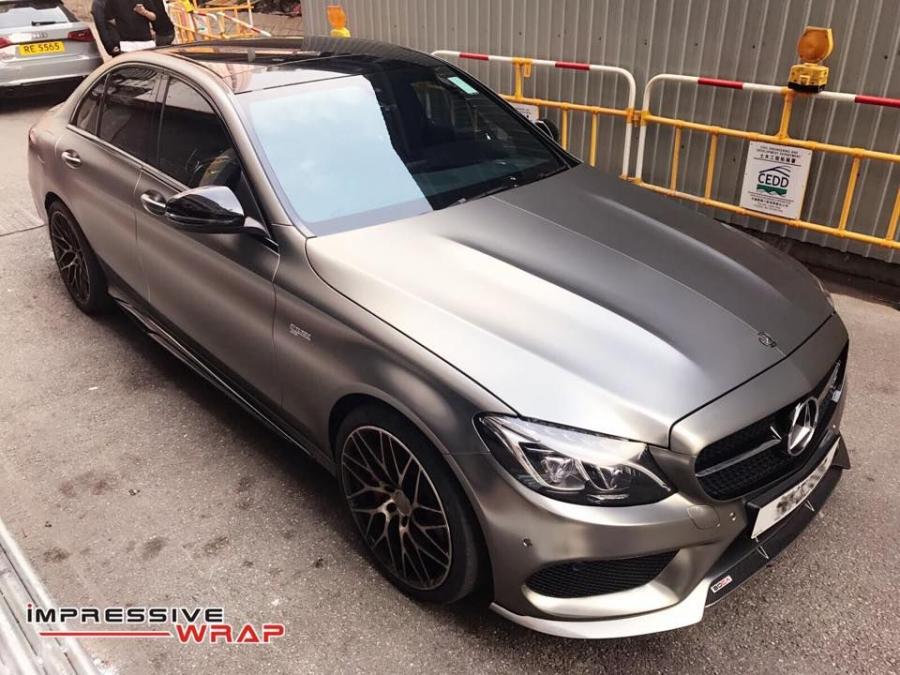  Mercedes-AMG C43 by Impressive Wrap 2017 года  (фото 6 из 7)
